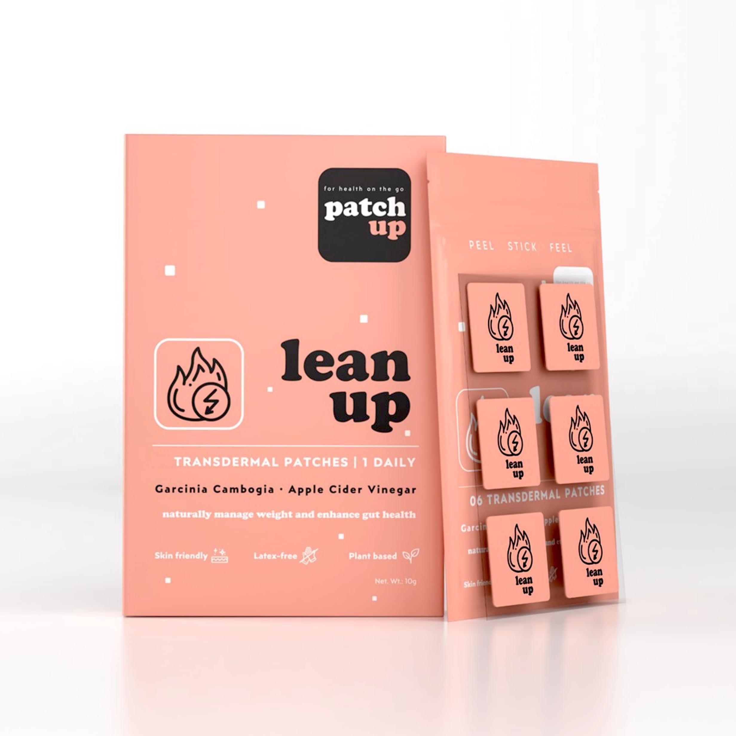 Lean up | Weight management patches | Reduces cravings and bloating | With Apple Cider Vinegar (ACV) and Garcinia Cambogia | Improves digestion | Boosts metabolism (30)-image-41