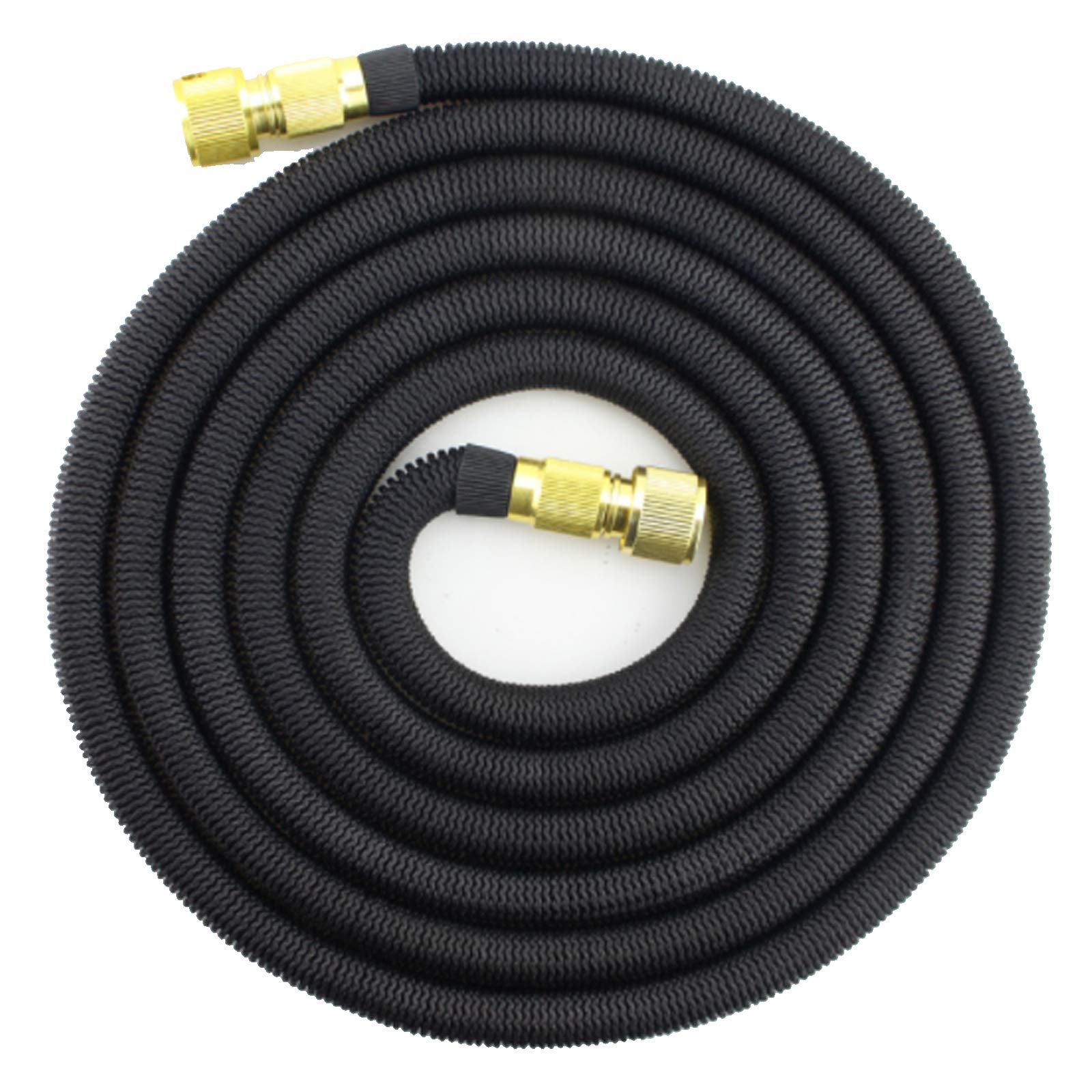 Manguera Agua Flexible Jardín Extensible con Pistola Pulverización 8 Funciones Manguera Flexible Extensible Antifugas Ligero Fácil Almacenamiento,100FT 30m