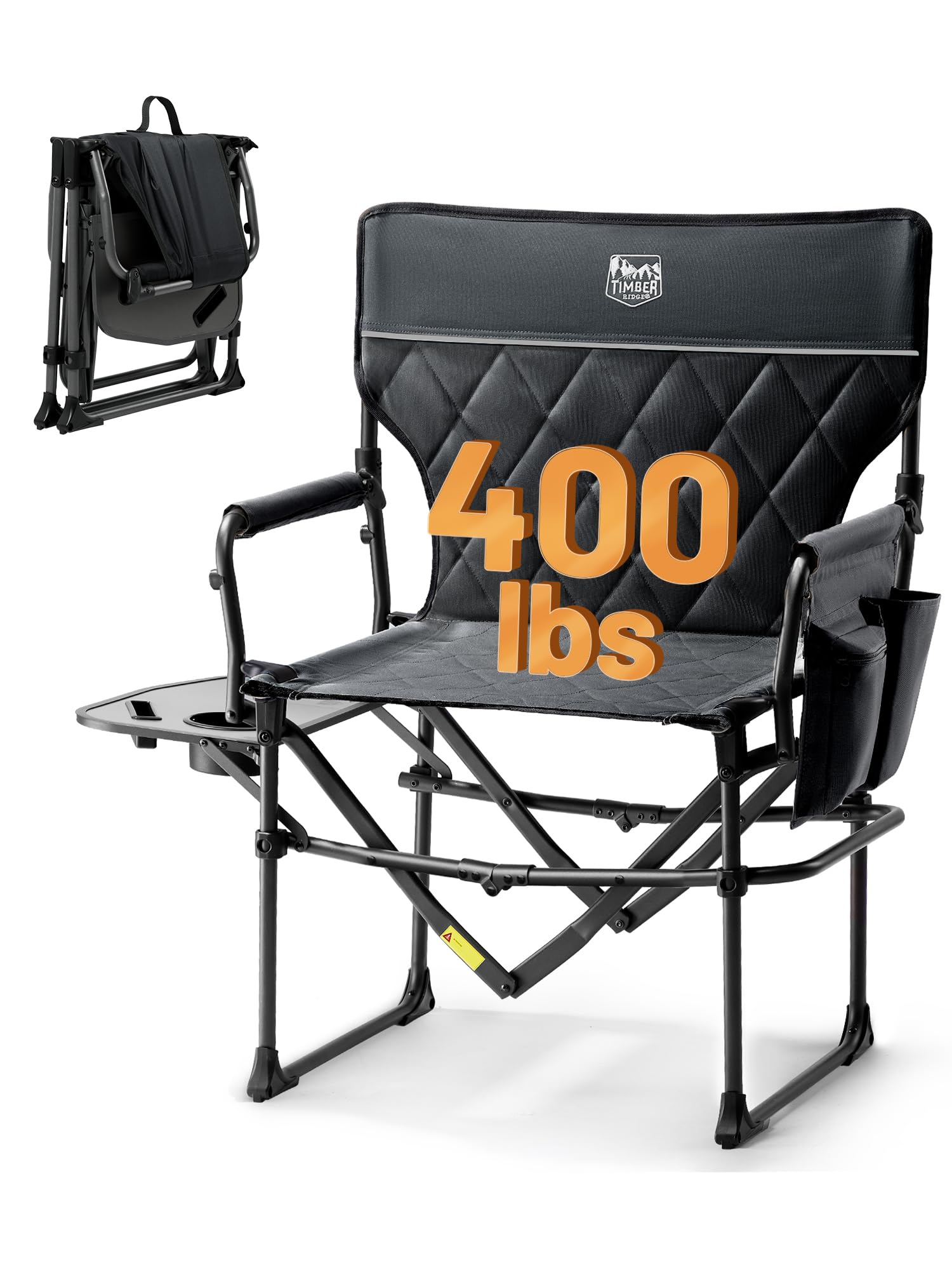 TIMBER RIDGE Heavy Duty Camping Chair