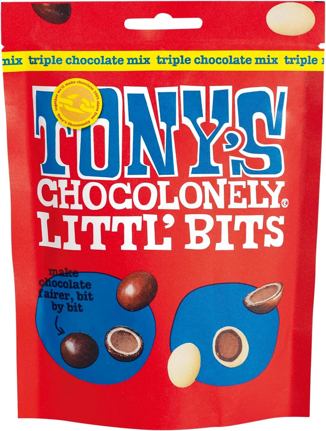 Tony Chocolonely - Littl' Bits - Triple Chocolate Mix 100G