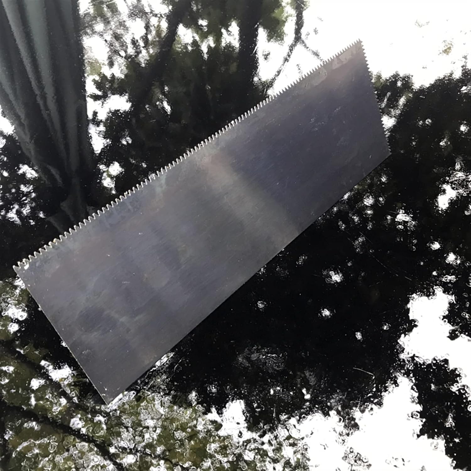 plastering Trowel Stainless Steel Trowel Pointing Trowel Notched Trowel Wood Handle Building Premium Tile Installation Trowel 29.5cm x11cm Notch 3mm Finishing Trowel Shovel