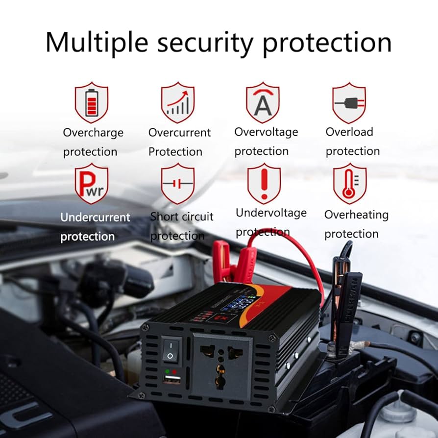 12v入力 110v出力 3000w インバーター 110v充電機能 Amazon.co.jp: パワーインバーター3000W/4000W/6000Wカー