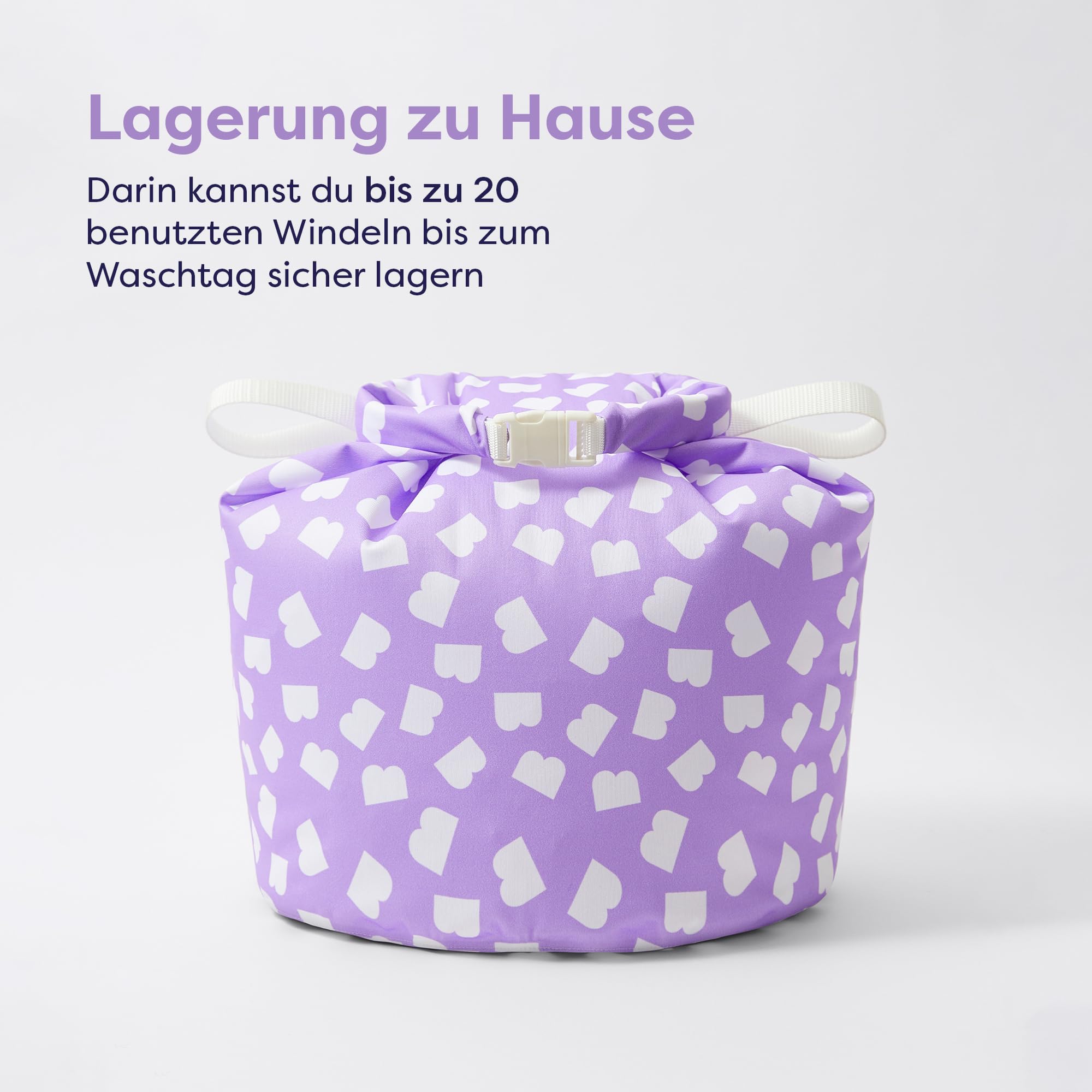 Bambino Mio, wiederverwendbare Windeln im Set - Changemaker Box, 20 x Stoffwindeln, Windelvlies, Saugeinlagen, Wetbags und Waschzusatz, Mutig