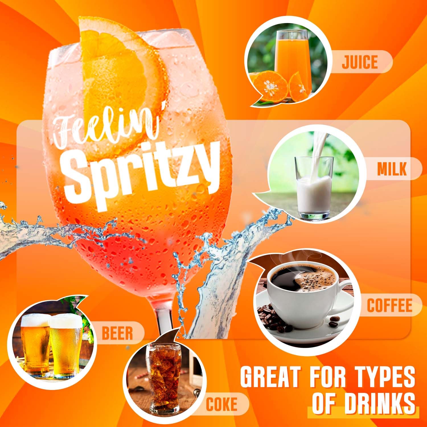 Juego de 3 vasos Aperol Spritz de regalo, vasos Aperol Premium, pajitas de cristal Aperol O'Clock, posavasos de corcho, ideal para fans de Aperol (3)