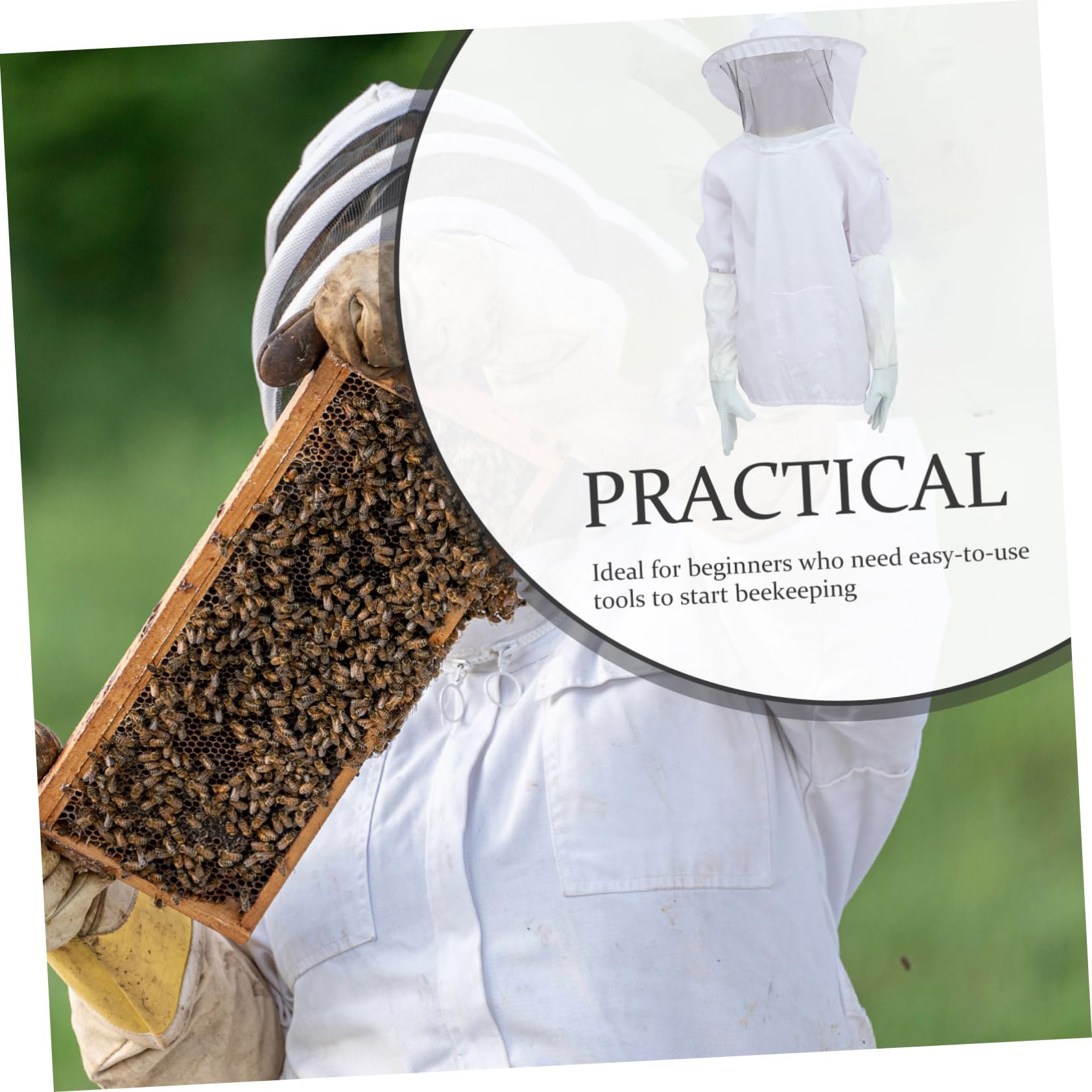 Set Di Attrezzatura Da Apicoltura Guanti Da Apicoltore Tuta Da Lavoro Cappello Protettivo Abbigliamento Per Apicoltura Forniture Essenziali Per Apicoltori