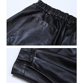 AD1990 90s archive レザーワイドショートパンツ ショーツ 黒 AD1990 90s archive レザーワイドショートパンツ ショーツ 黒