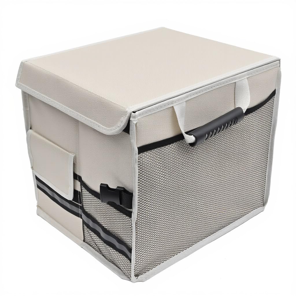 MYRFCSA Car Boot ganiser, for Suzuki Grand Vitara 2000-2024 2025 Anti-Slip Foldable Car Storage Box, Reinforced Stable Large Capacity Boot Storage Bag,B