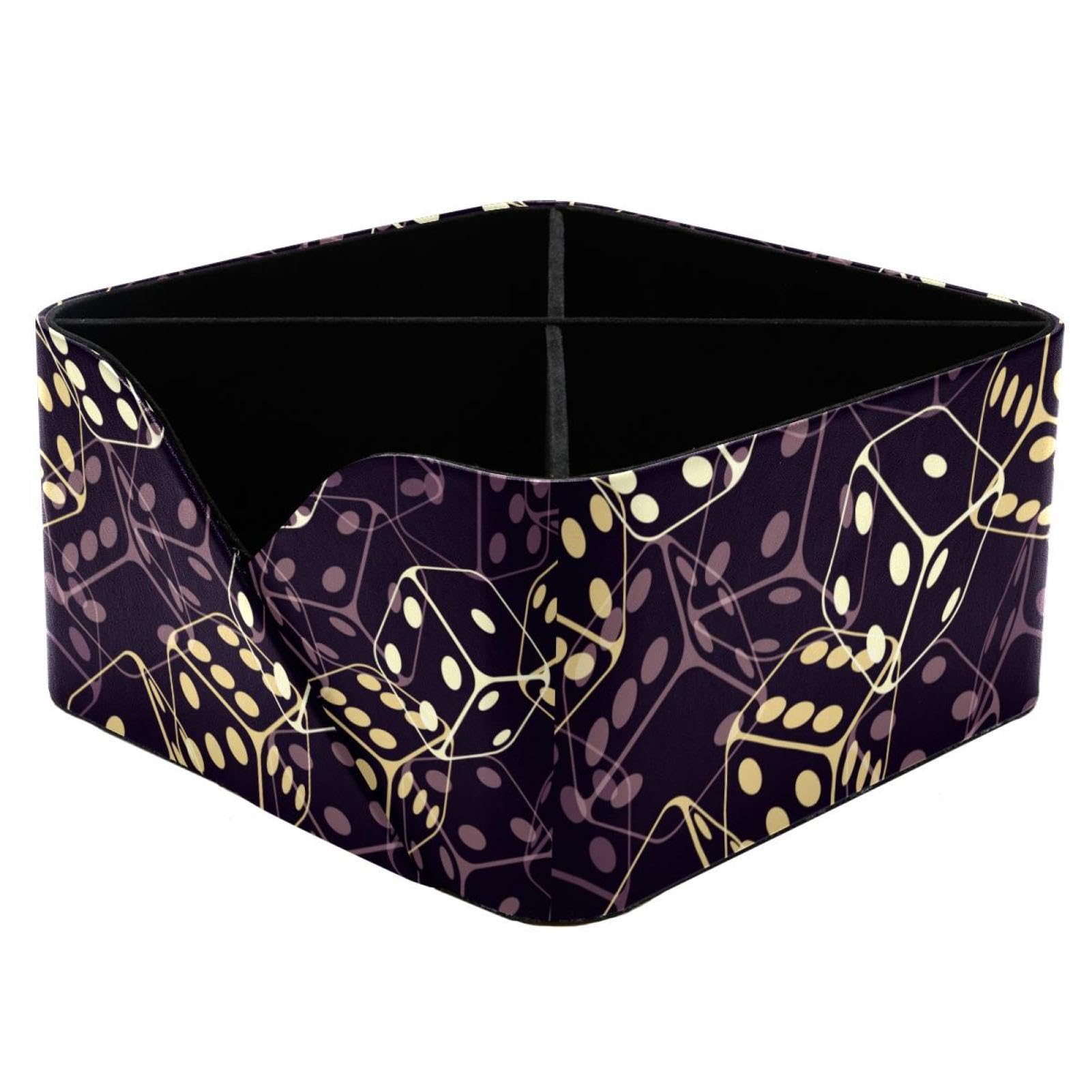 Pot de rangement pour bureau et fournitures à 4 compartiments ouverts