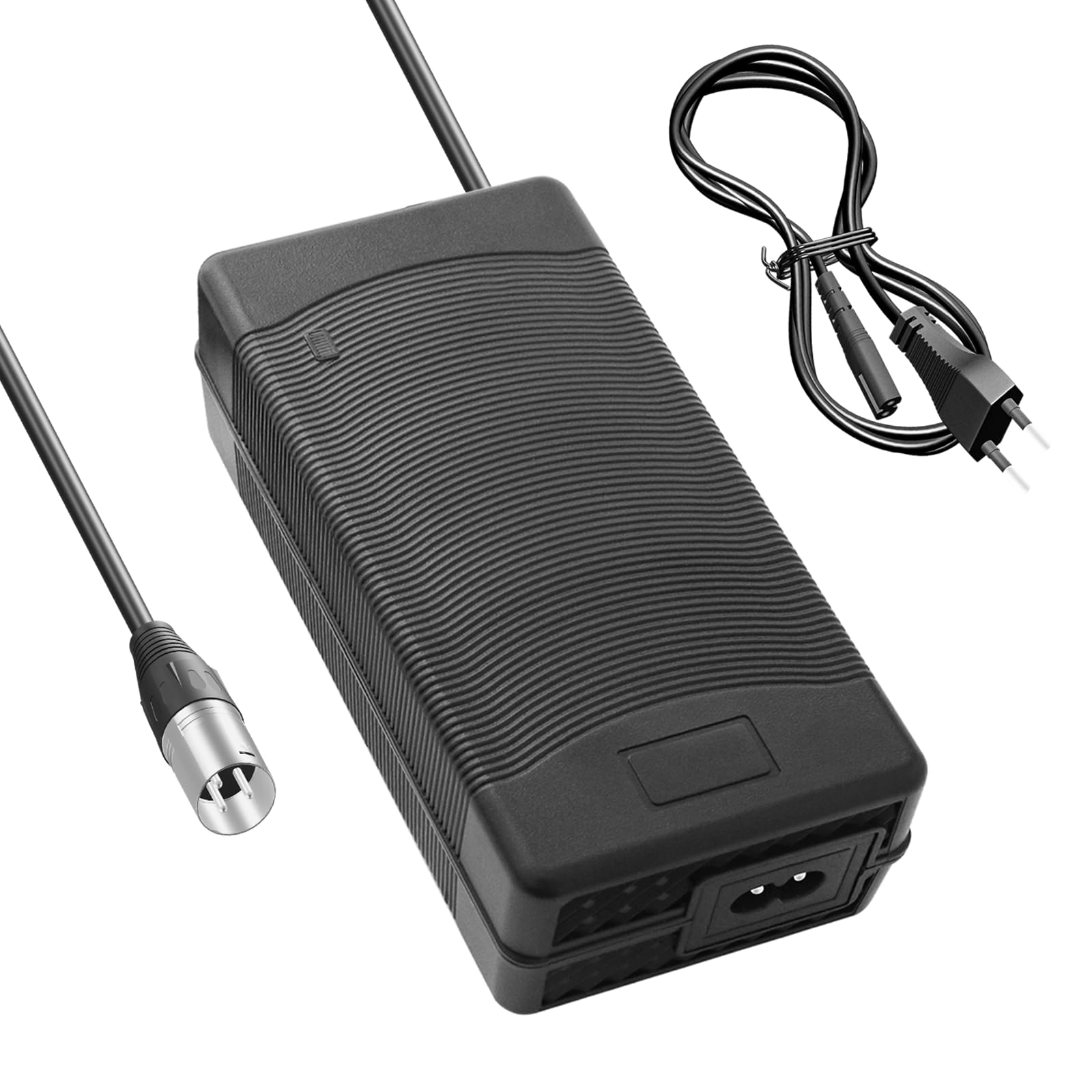 Yasco Multi Battery Charger for Electric Bicycle, Scooter, E-Bike, Boat, Motorcycle, Xiaomi Lithium Ion Battery (54.6V, 4A+XLR Connector)