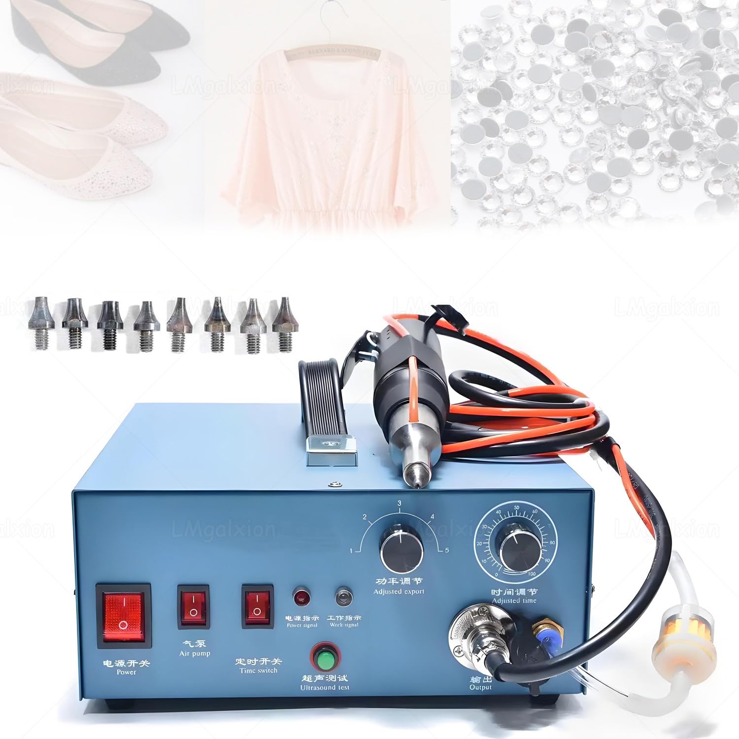Machine à sertir les strass pour atelier de couture et création de motifs