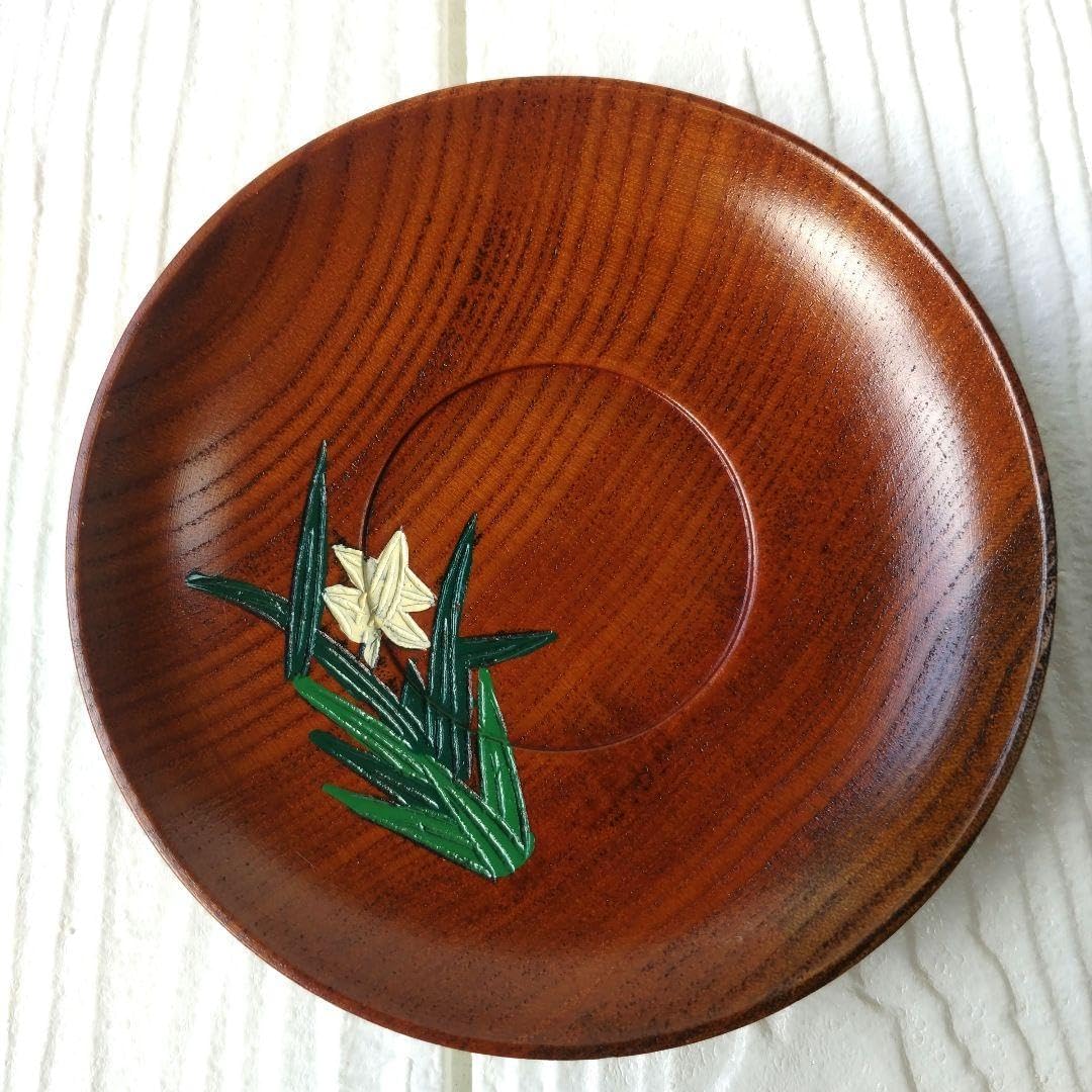 茶菓子器 木製漆器 うるし塗り 小物入れ 茶菓子器 木製漆器 うるし塗り