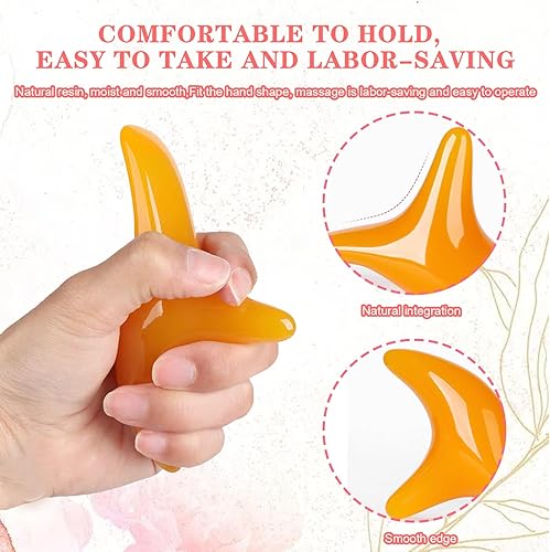 Miniatura 6 de 4 herramientas de masaje de punto gatillo para masaje de tejido profundo y raspado, para alivio del dolor de cuerpo completo, adecuado para hombros,