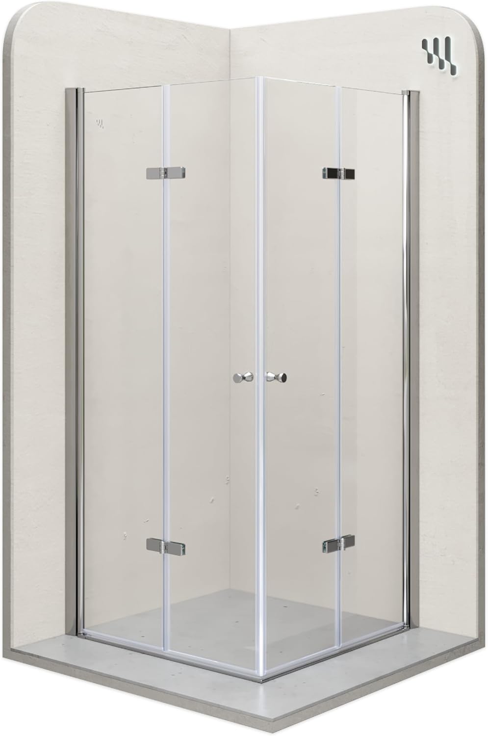 02 - Marke - Duschkabine - Eckeinstieg - Info