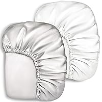 Vista 34 de Pro Goleem Sábana de satén para moisés, ideal para el cabello del bebé, sensación de seda suave para almohada o colchón de moisés o cuna, para Rosa