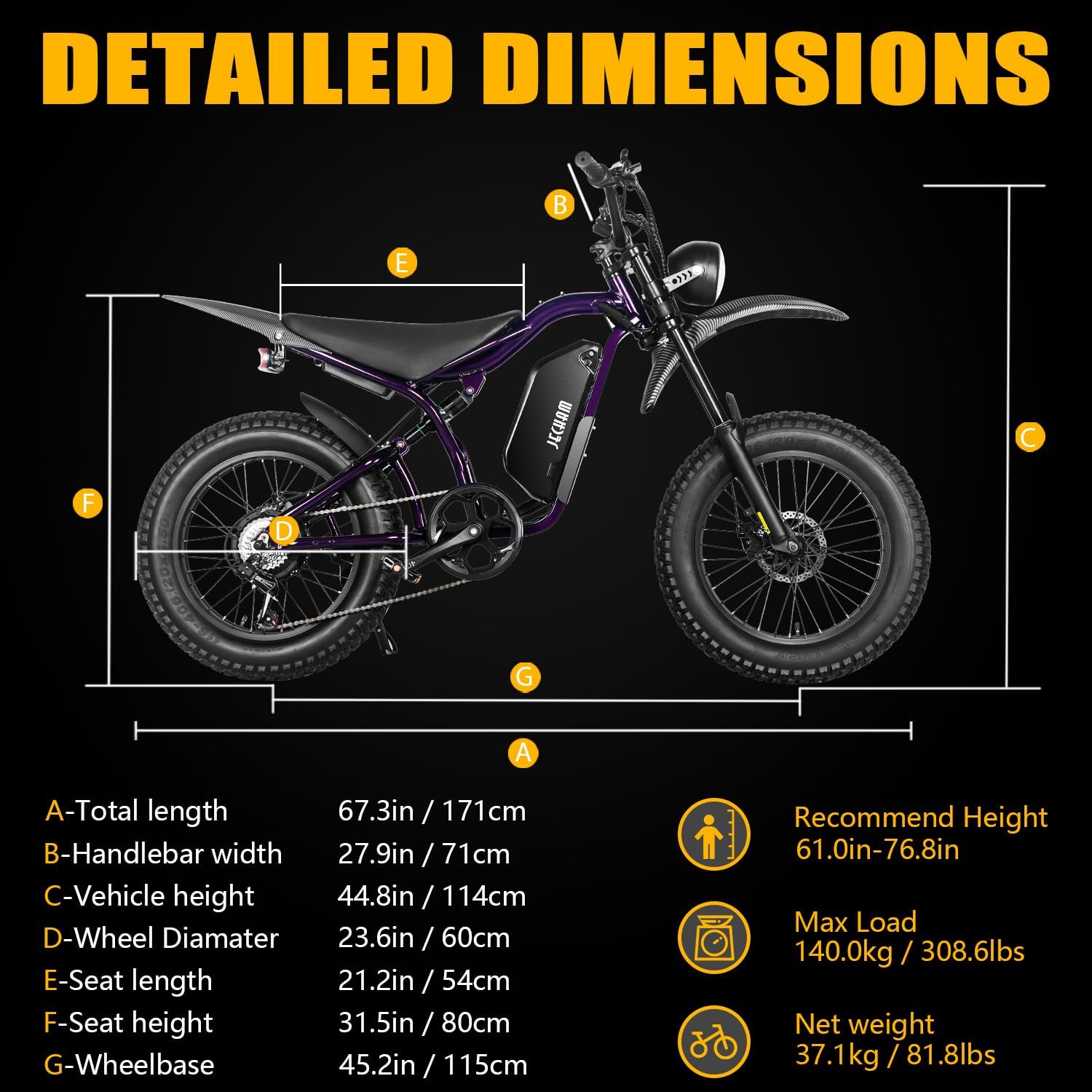 20"*4.5 Fat Tire Electric Bike for Adults/Teens, 3000W Peak Motor, 48V 18.2Ah Removable Battery, Up to100 Miles Range, 40MPH, 7-Speed, Dual Suspension, All-Terrain Commuter E-Bike