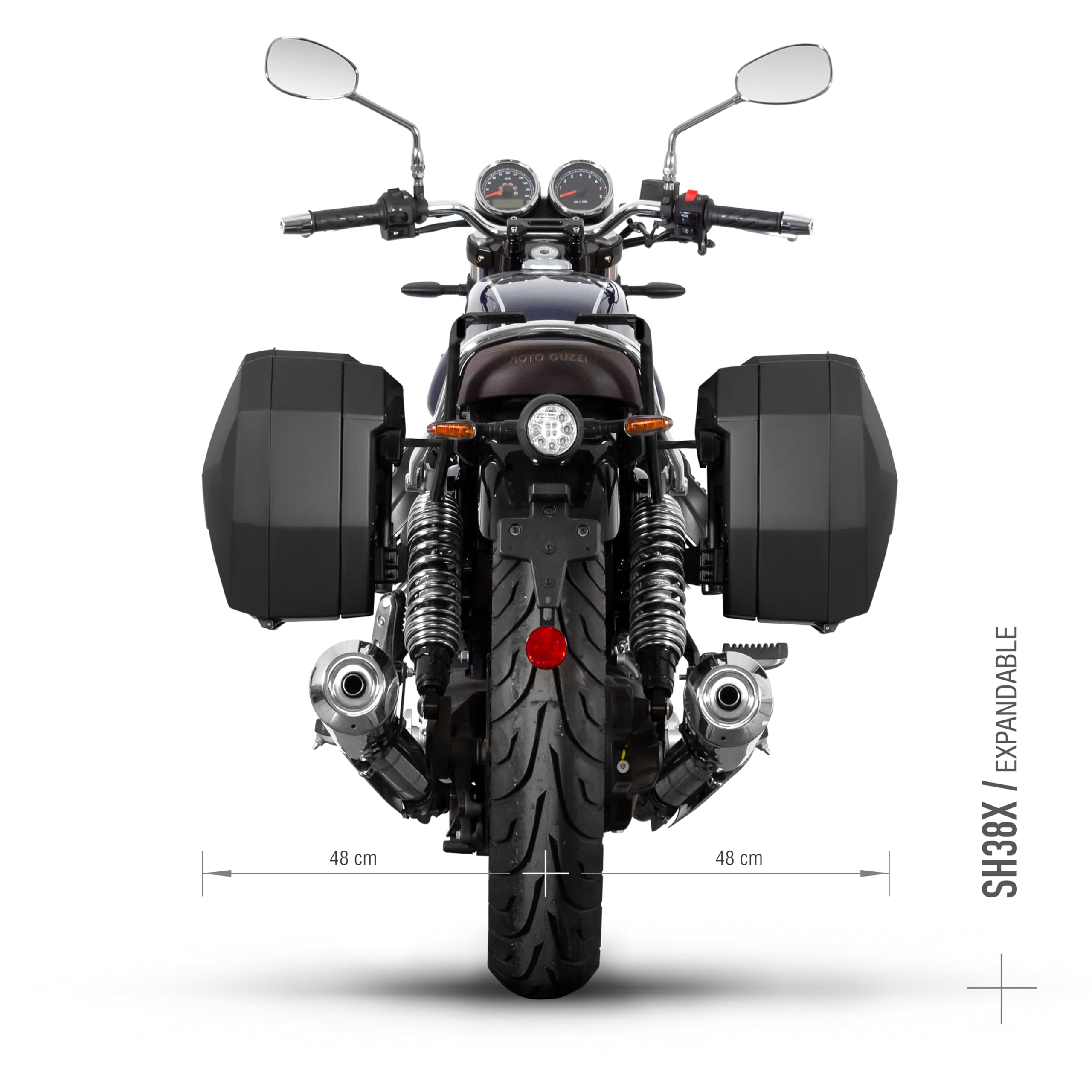 SHAD 3P System Moto Guzzi V7 Special/Stone/Corsa