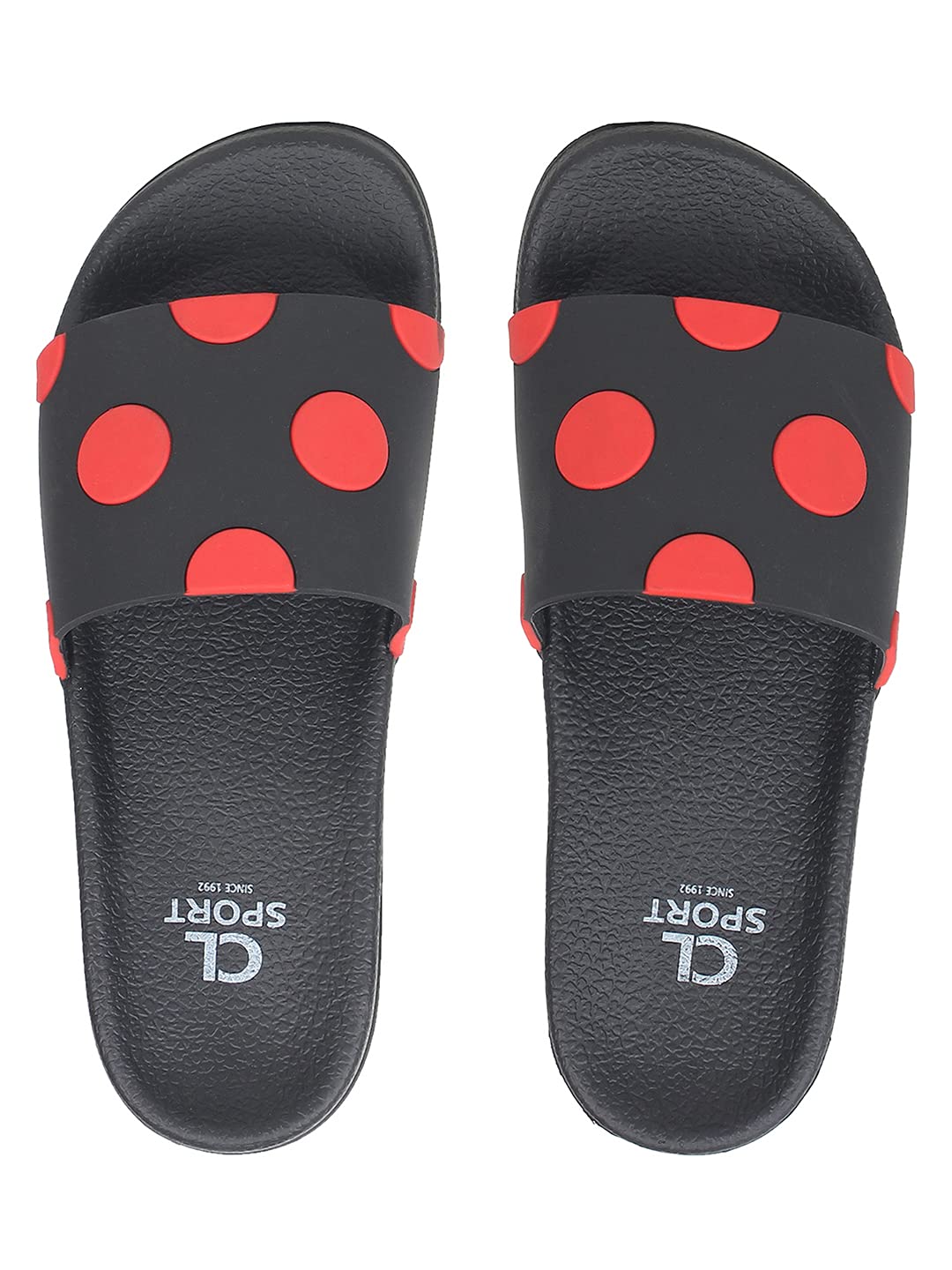 Carlton London Sports WomenS Black-Red Slipper - 4 Uk (B097P7PM2N) Amazon Price History, Amazon Price Tracker