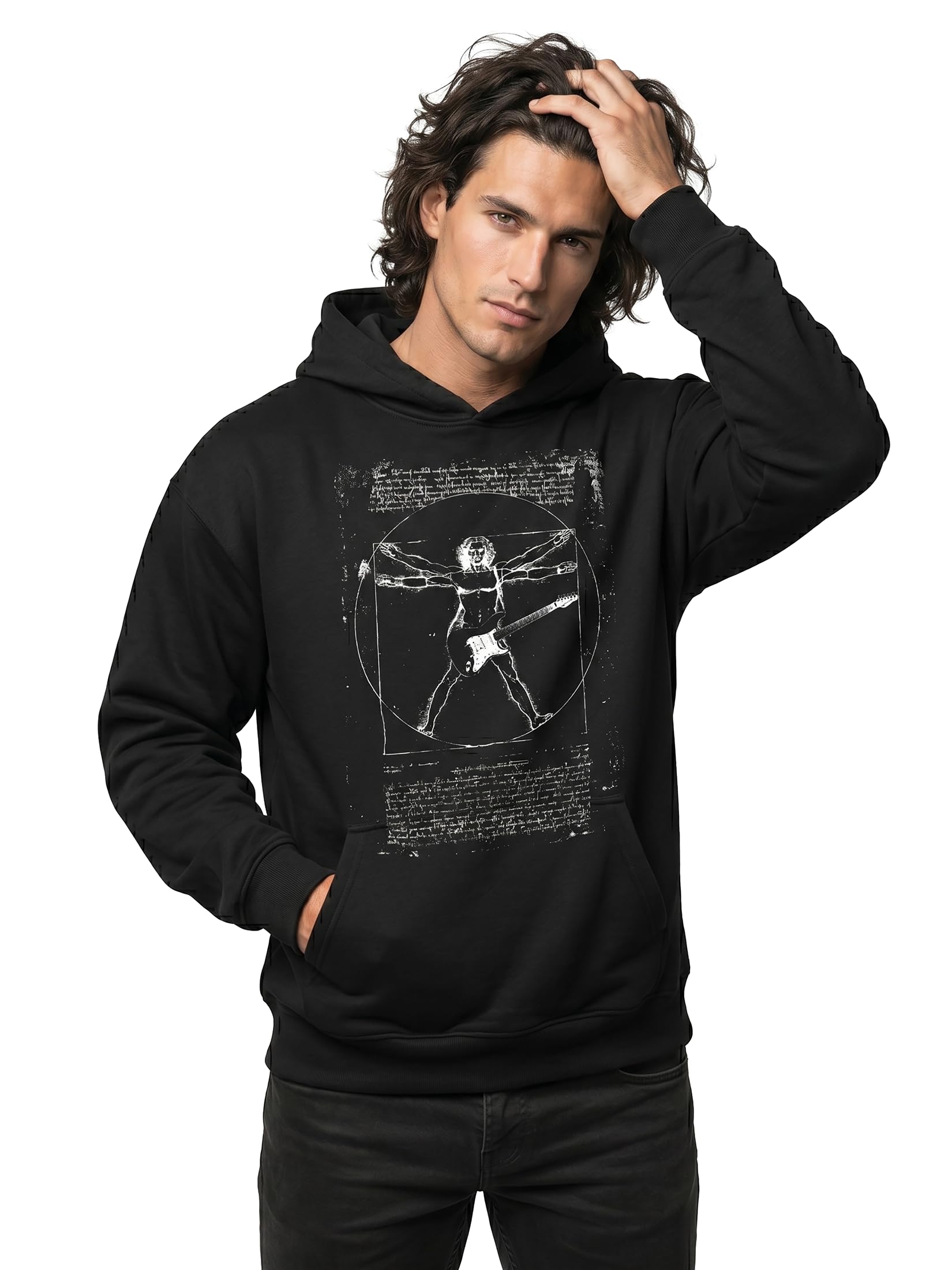 Makaya Sweat A Capuche Homme - Pull Da Vinci Rock