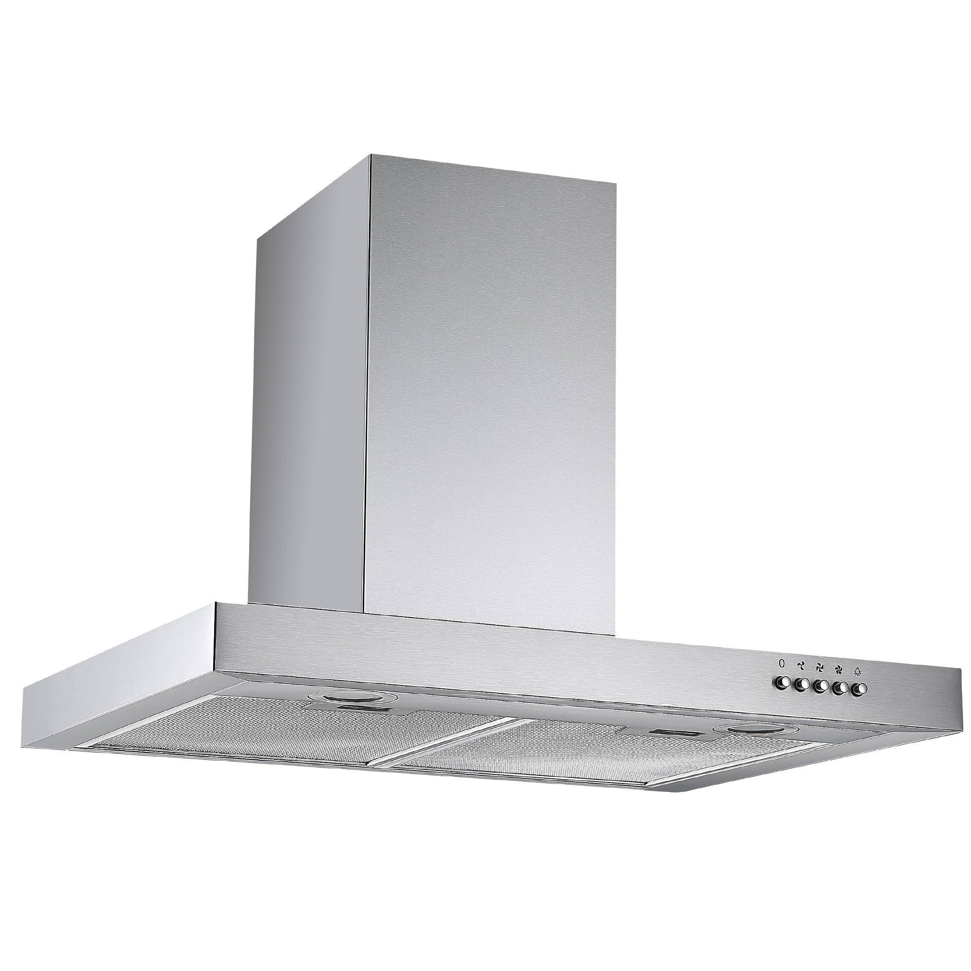 Respekta Dunstabzugshaube/Wandhaube 60 cm/Edelstahlgehäuse/Abluft - und Umluftfunktion / CH22098IXB / B / 59 – 69 dB