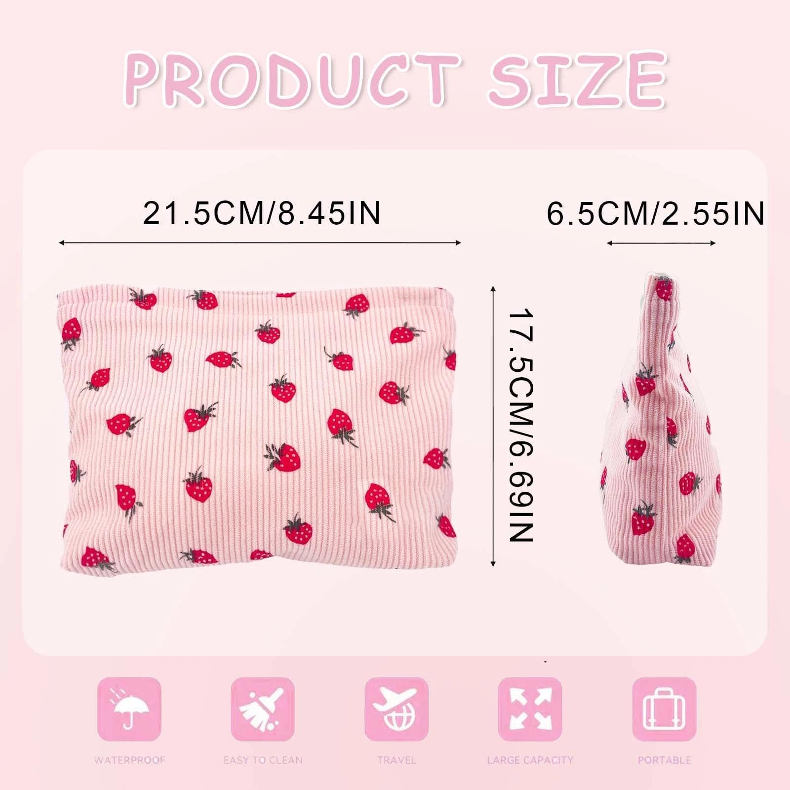 Bolsa de Maquillaje Pequeño, Bolsa de Cosméticos para Viaje y Almacenamiento, Mujer Maquillaj Organizador de Belleza Ideal para Regalar — view 4