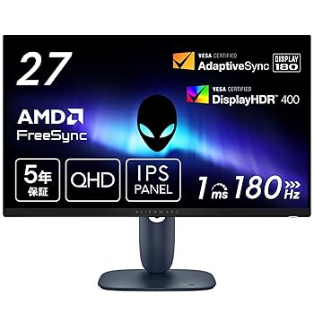 Amazon.co.jp: 【Amazon.co.jp限定】Dell AW2725DM-A 27インチ