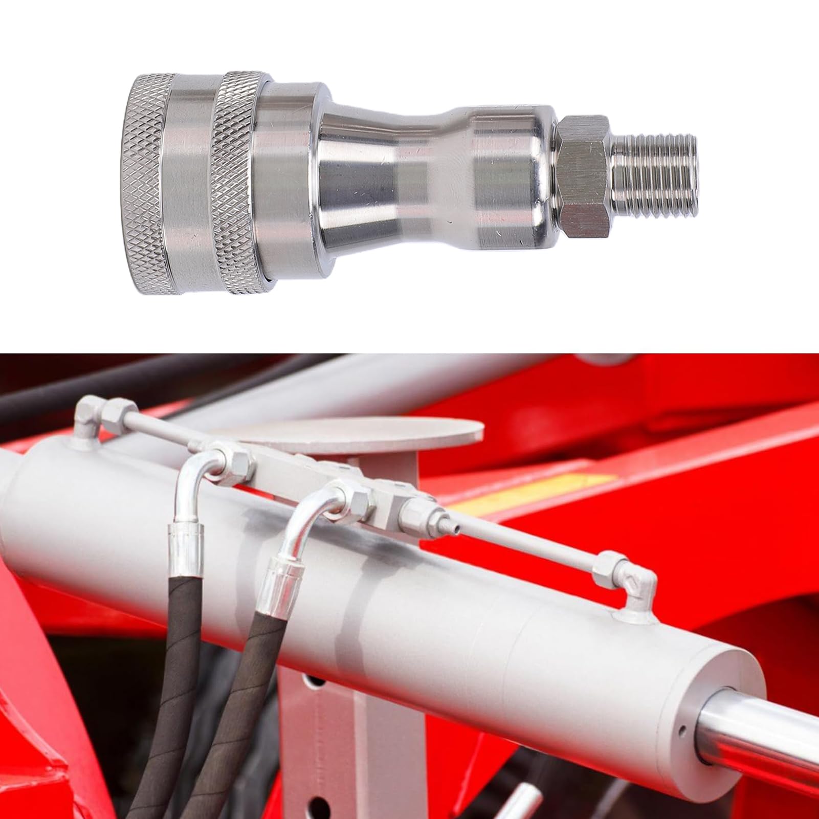 AMONIDA Adaptateur Hydraulique M14 à M16 pour Mini Pelle AGT Rapide