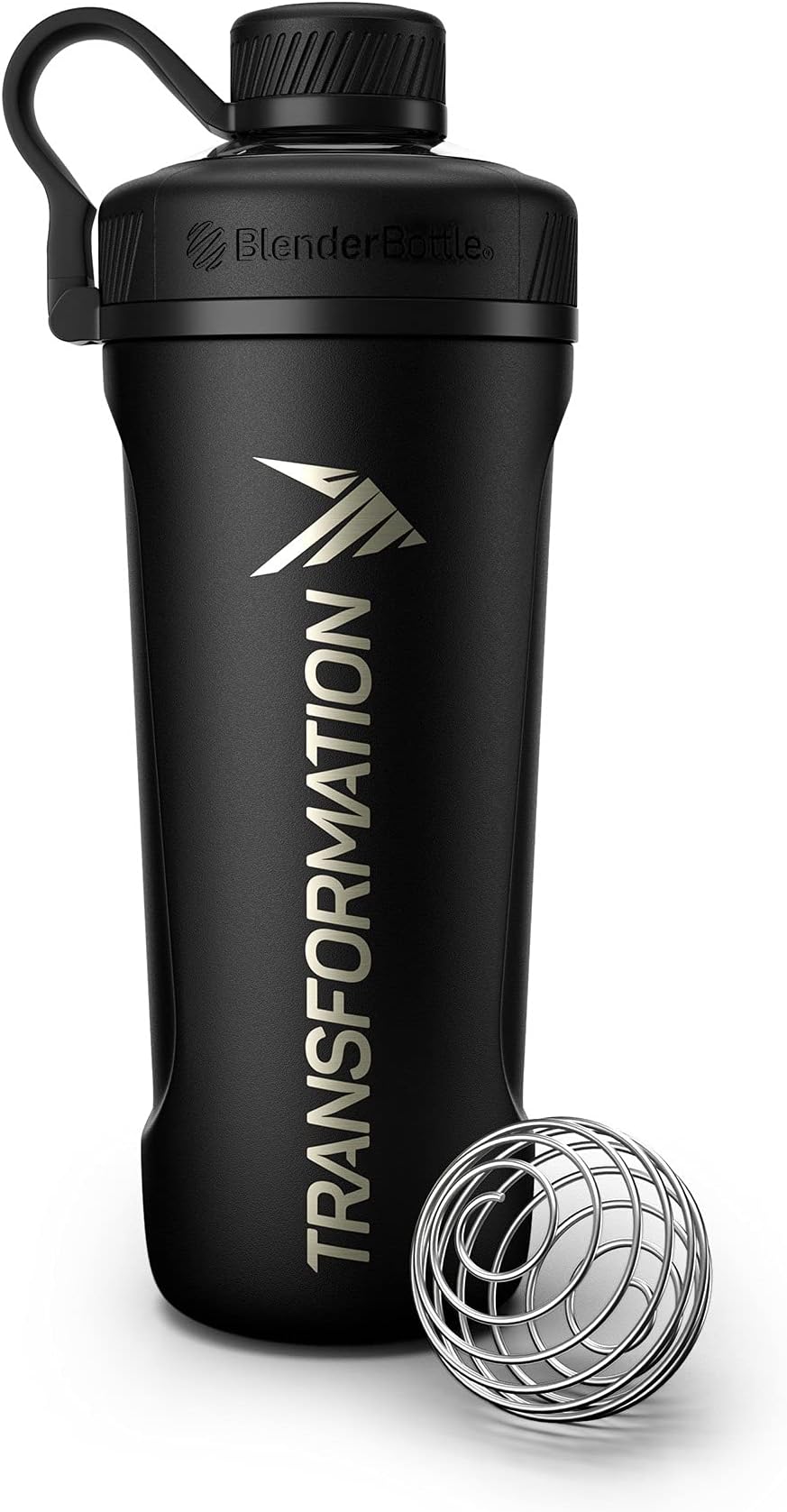 Transformation Performance Shaker BlenderBottle® | Double Insulated, Leak Proof & BPA Free | Perfect for Protein Shakes/Powder Mix | 24 Oz with Steel Whisk Ball (1)