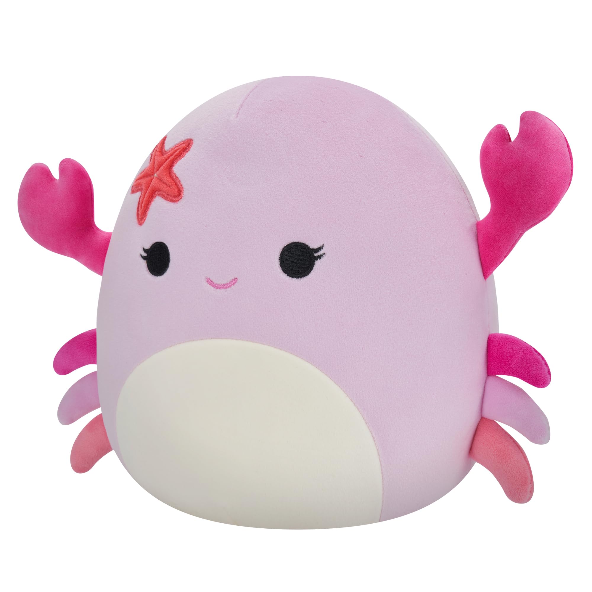 Squishmallows Original 7.5-Inch Cailey the Pink Crab Small-Sized Ultrasoft - Image 2