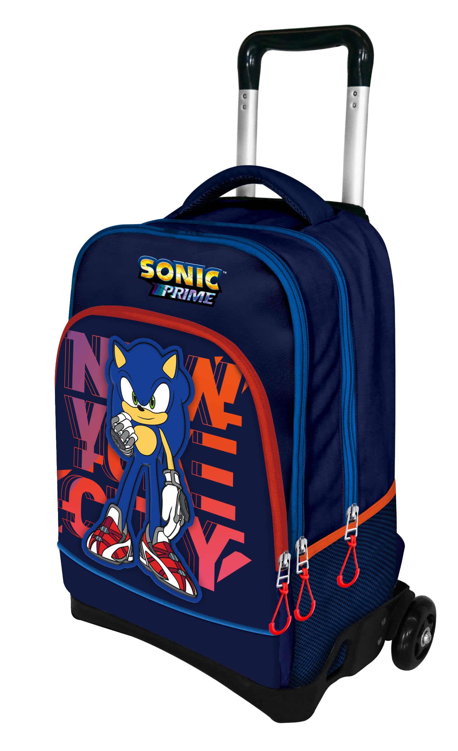 VARZI Zaino Trolley Sonic: Avventura e Velocità in Movimento, il Compagno Perfetto per i Piccoli Eroi!