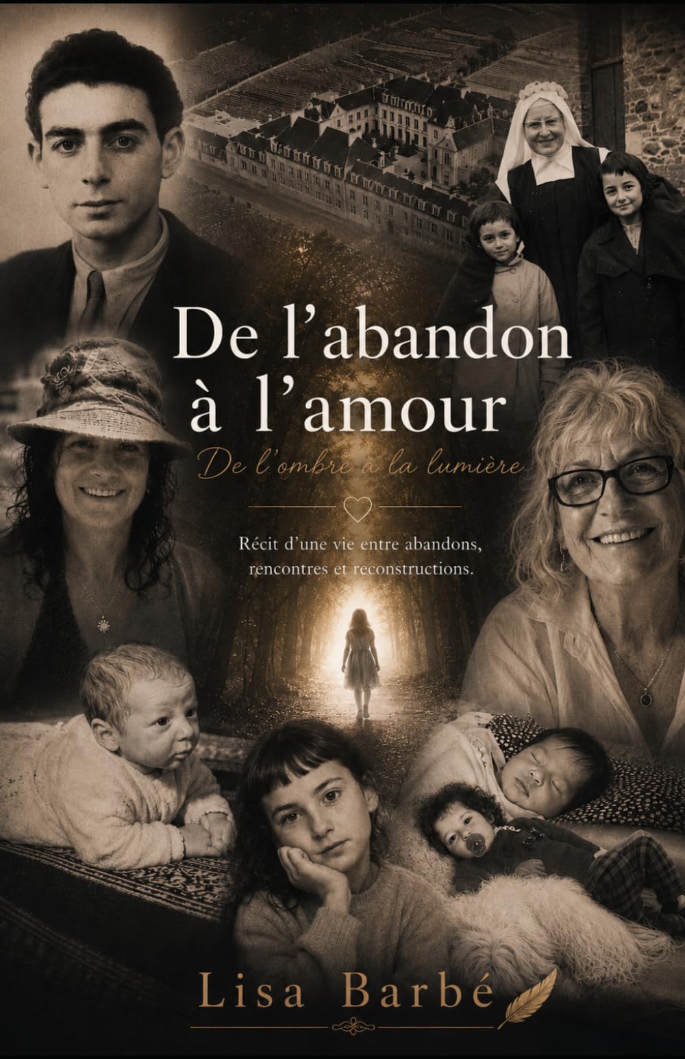 De l’abandon à la l’amour : De l’ombre à la lumière : mon chemin de vie: Récit d’une vie entre abandons, rencontres et reconstructions