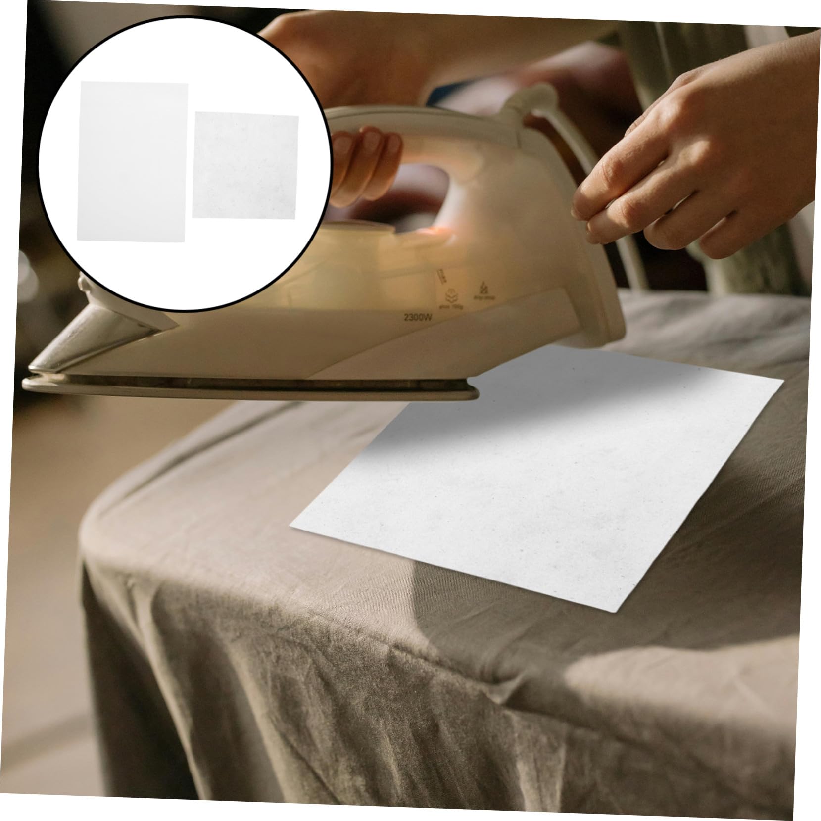 20 Fogli Adesivi Fusibili a Doppia Faccia per Tessuti Fodera e Tpu, Grande Capacità Creativa e Stabilità Migliorata per Scuola e Studio