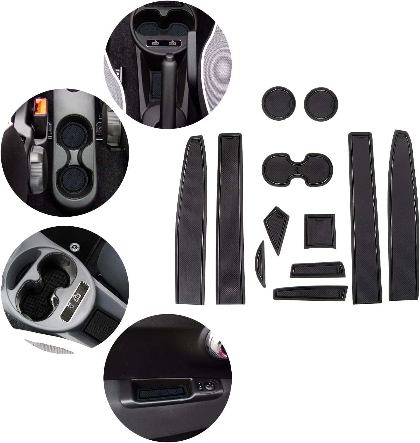 YEE PIN Mokka B Mokka E Tappetini in gomma compatibili con Opel Mokka B