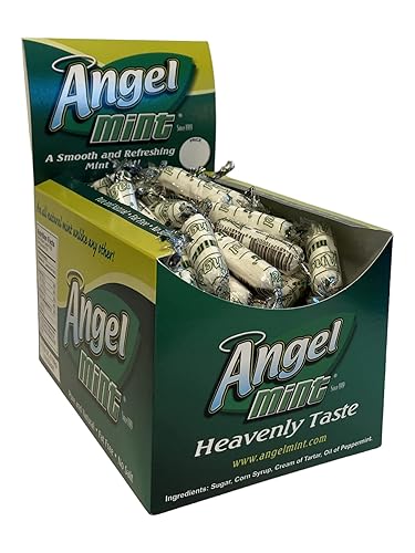 Angel Mint  Mentas en barra de menta envueltas individualmente  Caramelos antiguos  Puros y naturales  Sin grasa  Sin gluten  Sin soja  Sin sal disponible en Yaxa Colombia