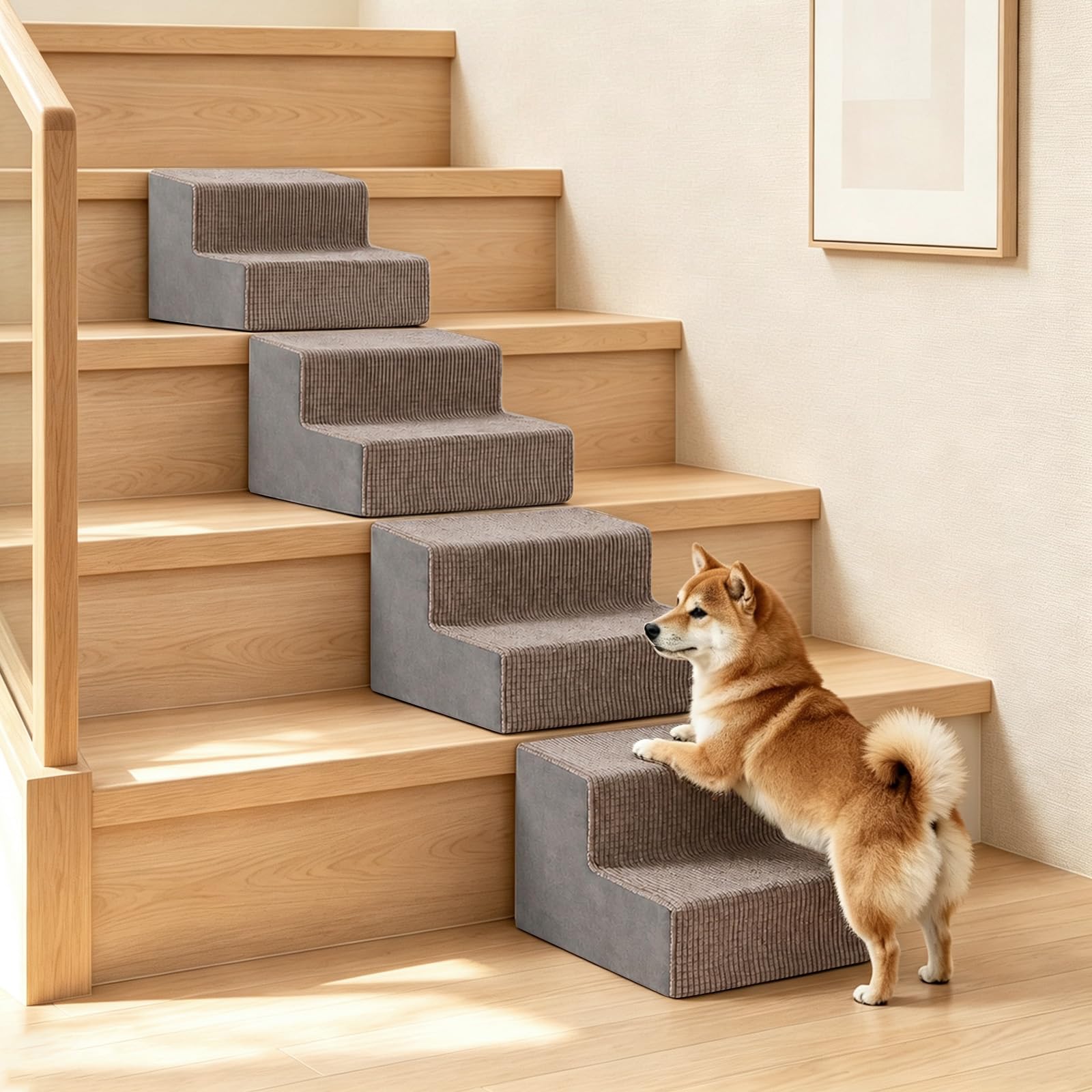 4 rampas para perros para escaleras antideslizantes para perros