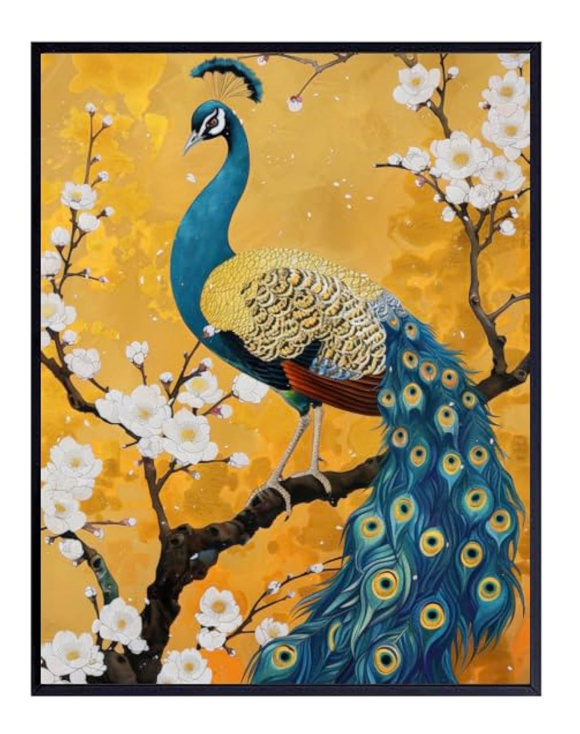 ★Original ART  ‘Peacock’ Percival Peacock - Original Peacock Painting - Wall Art