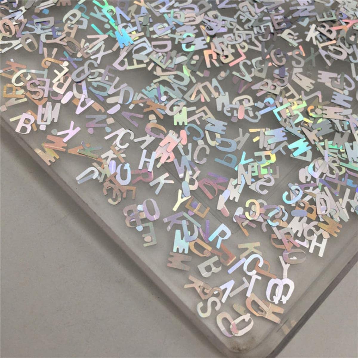 20 g/paquete tamaño láser plata ultrafino uñas brillo lentejuelas para el arte del cuerpo pintura uñas Artl DIY decoración
