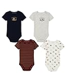 baby-girls 4 Pack Bodysuits