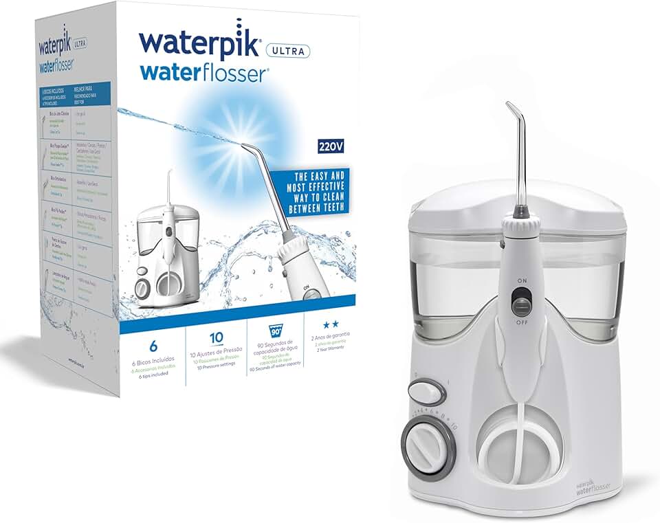 Irrigador Oral, 220V, Waterpik, WP100B, Predominante Branco