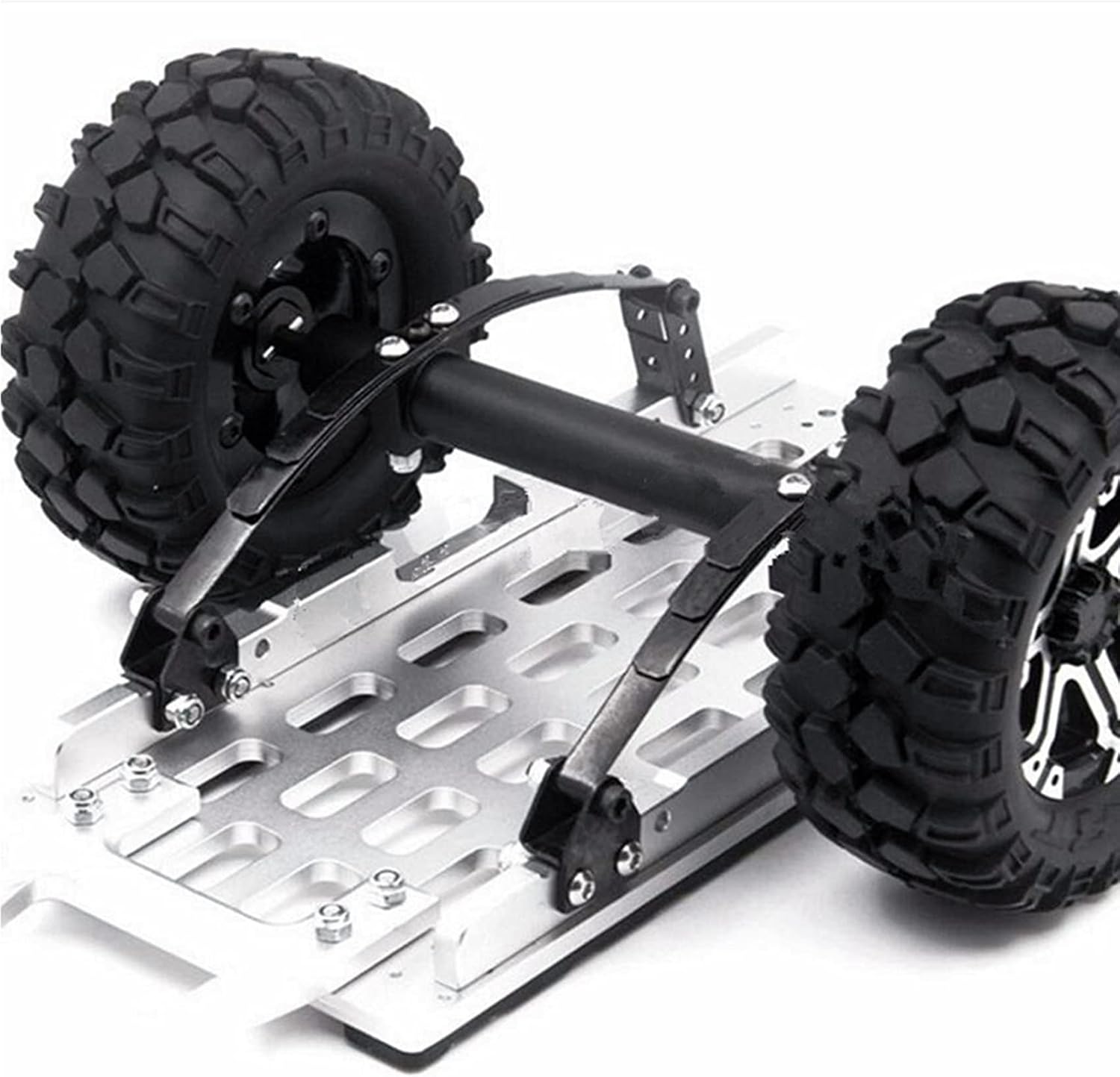 12Pcs 1/10 Leaf Springs Set HighLift Chassis for 1/10 D90 RC Crawler Car Parts Black