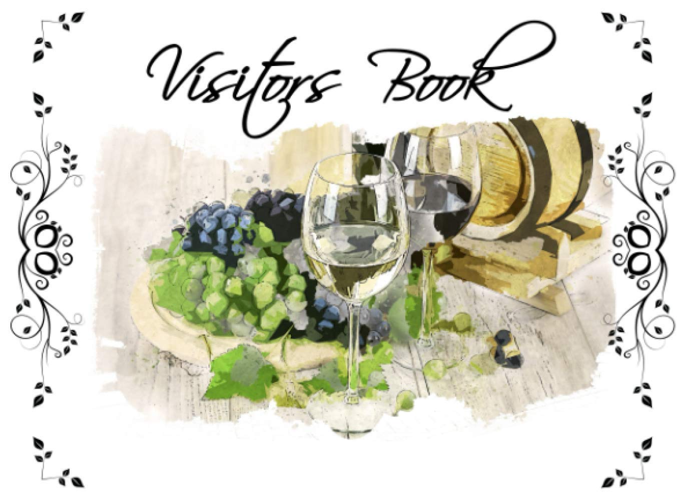 Restaurant Guest Book: Restaurant visitors book, customer feedback, Restaurant guest book for compliments and feedback. (Visitors Books)