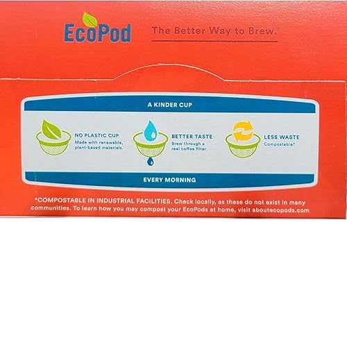 Miniatura 3 de Paquete variado de cápsulas ecológicas K-Cup de café con nuez de nuez de nuez y nuez con paño Brightest Place Clean Up y 2 cajas de café Cameron en