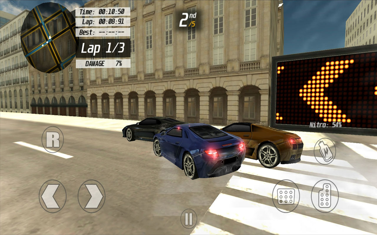 Aplicación 3D Street Racing 2 en Amazon Appstore