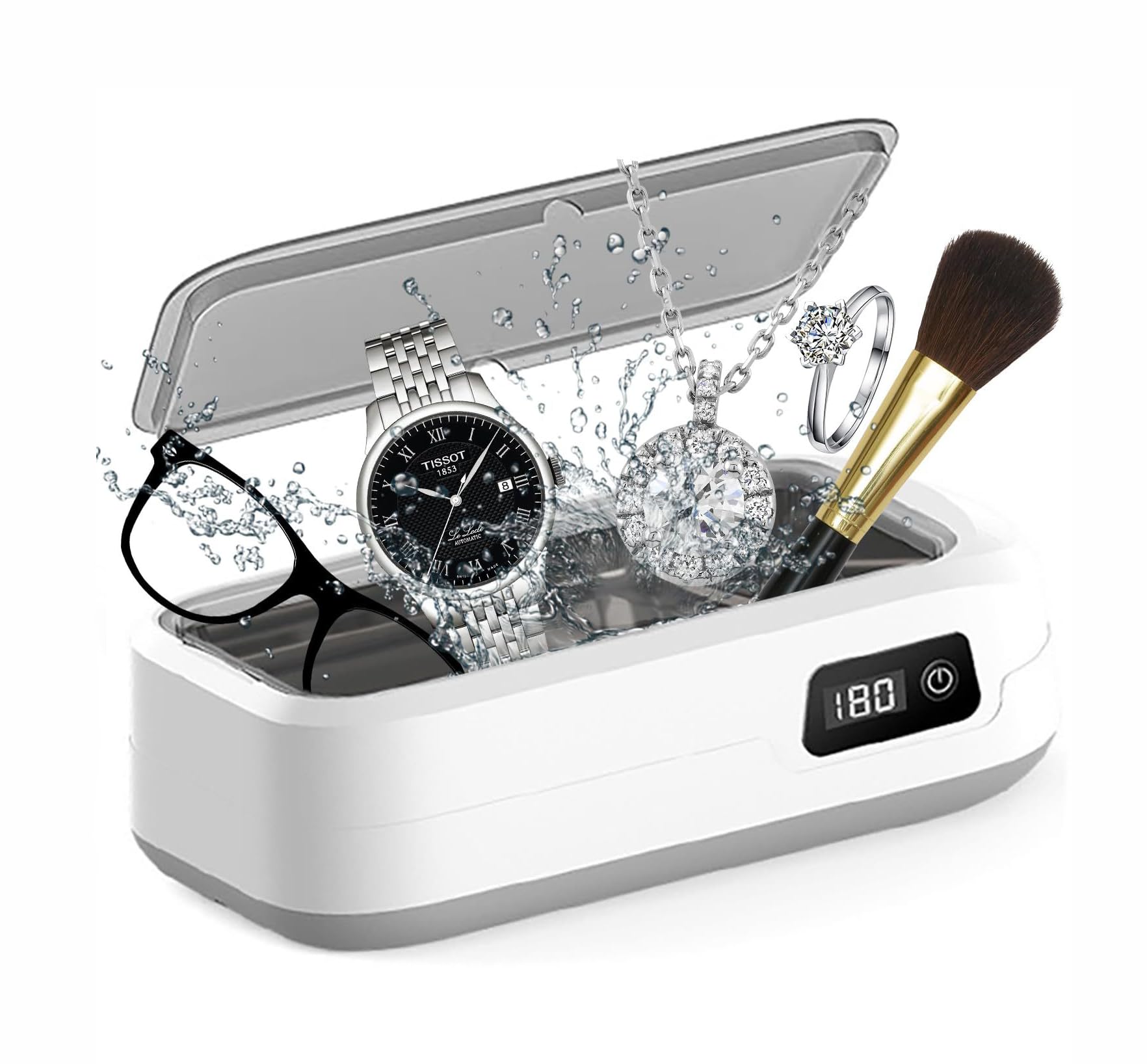 Amazon | 2025最新型 超音波洗浄機 メガネクリーナー 640ml大容量