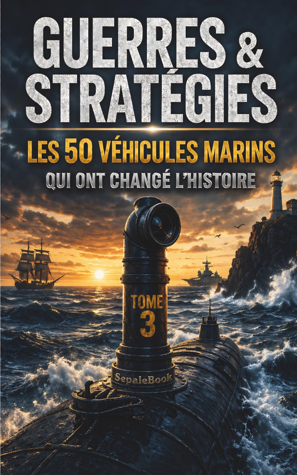 Guerres et Stratégies - Tome III: Les 50 véhicules marins qui ont changé l'histoire - Les récits fascinants qui ont marqué l'Histoire navale. Un ... à travers les guerres maritimes du monde.