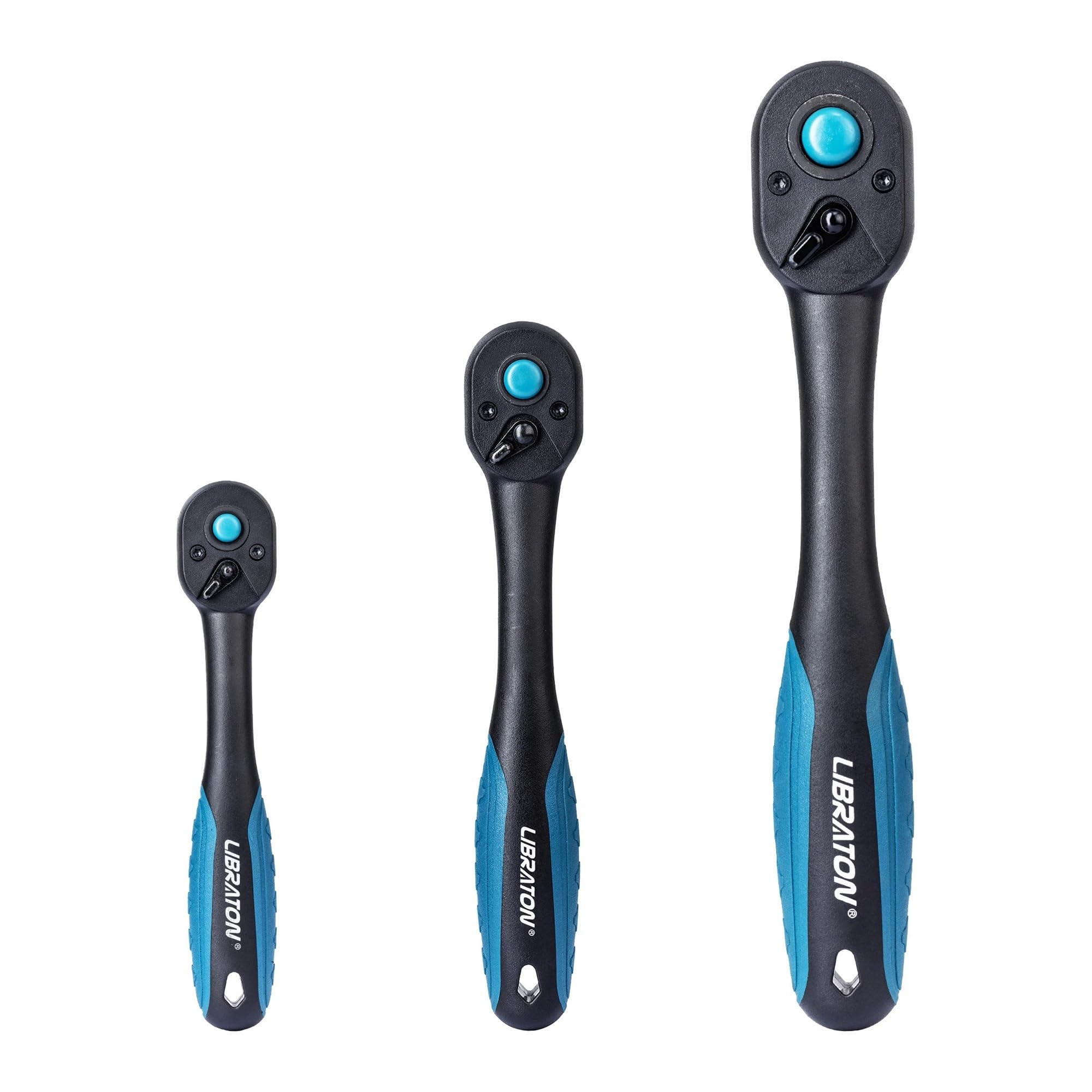 72-zębowy klucz grzechotkowy uchwyt szybkozamykający dwustronny napęd 1/4'' 3/8'' 1/2'' narzędzie do naprawy samochodów domowe narzędzia DIY