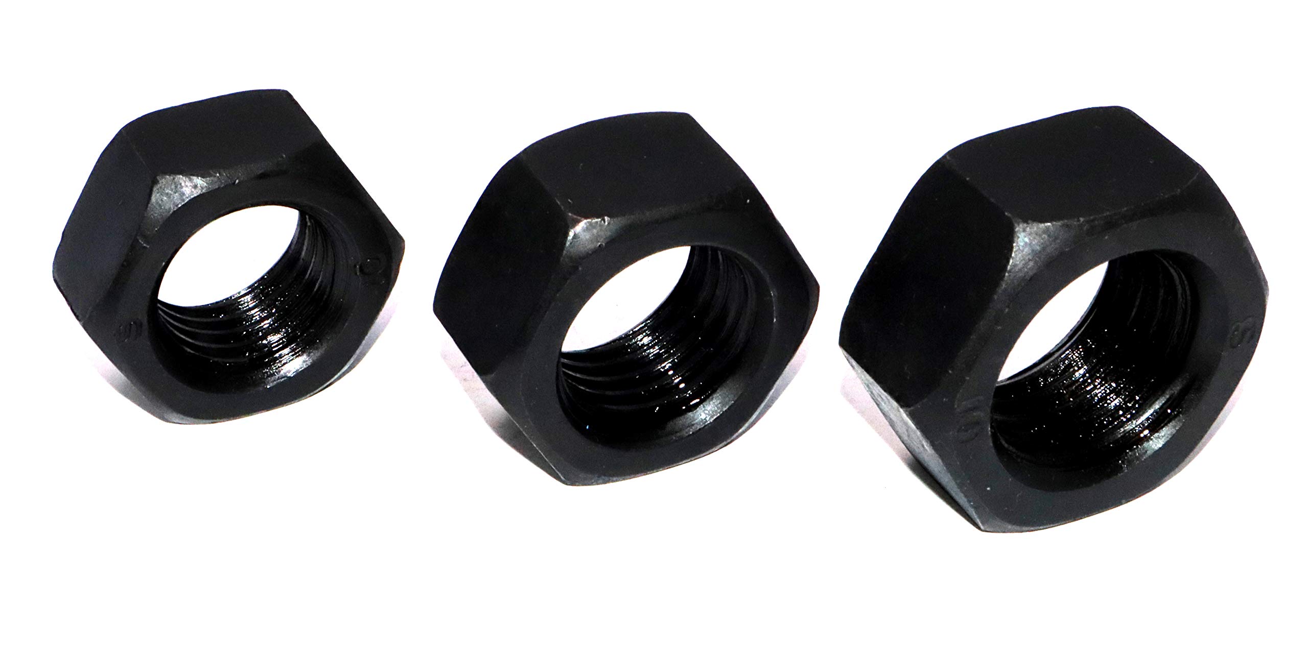 Tuercas hexagonales M30 DIN 934, número 25, acero negro, resistencia 10, tuercas roscadas, tuercas roscadas, tuercas roscadas