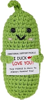 Birthday Gifts for Women Encouragement Pickle Christmas Stocking Stuffers (I Duck Love You)