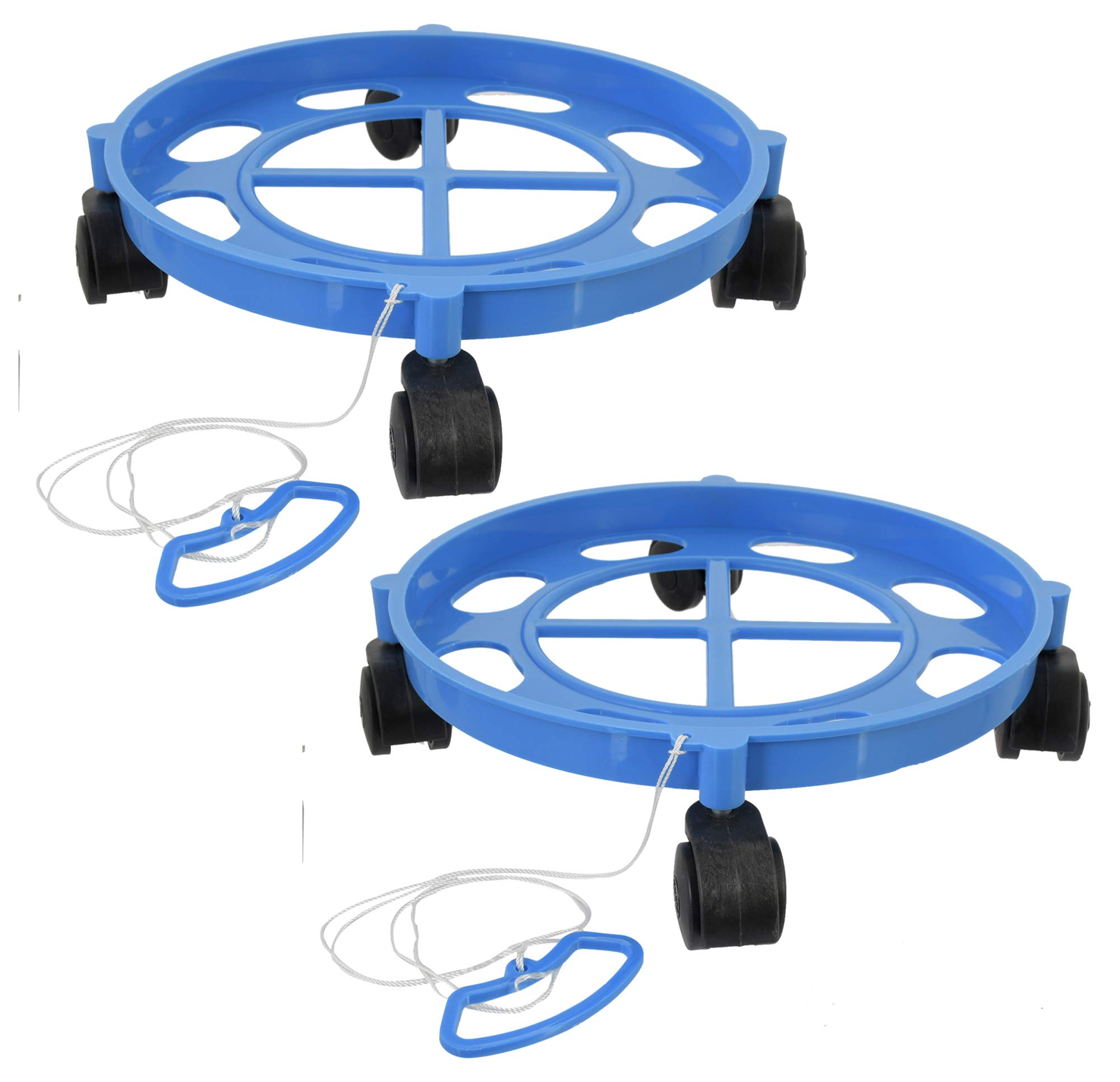 Kuber Industries 2 Pieces LPG Cylinder Trolley Easily Movable Stand with Wheels, Gas Cylinder Stands, Gas Cylinder Trolley (Blue)-KUBMART11178 (B08KMC4HVG) Amazon Price History, Amazon Price Tracker