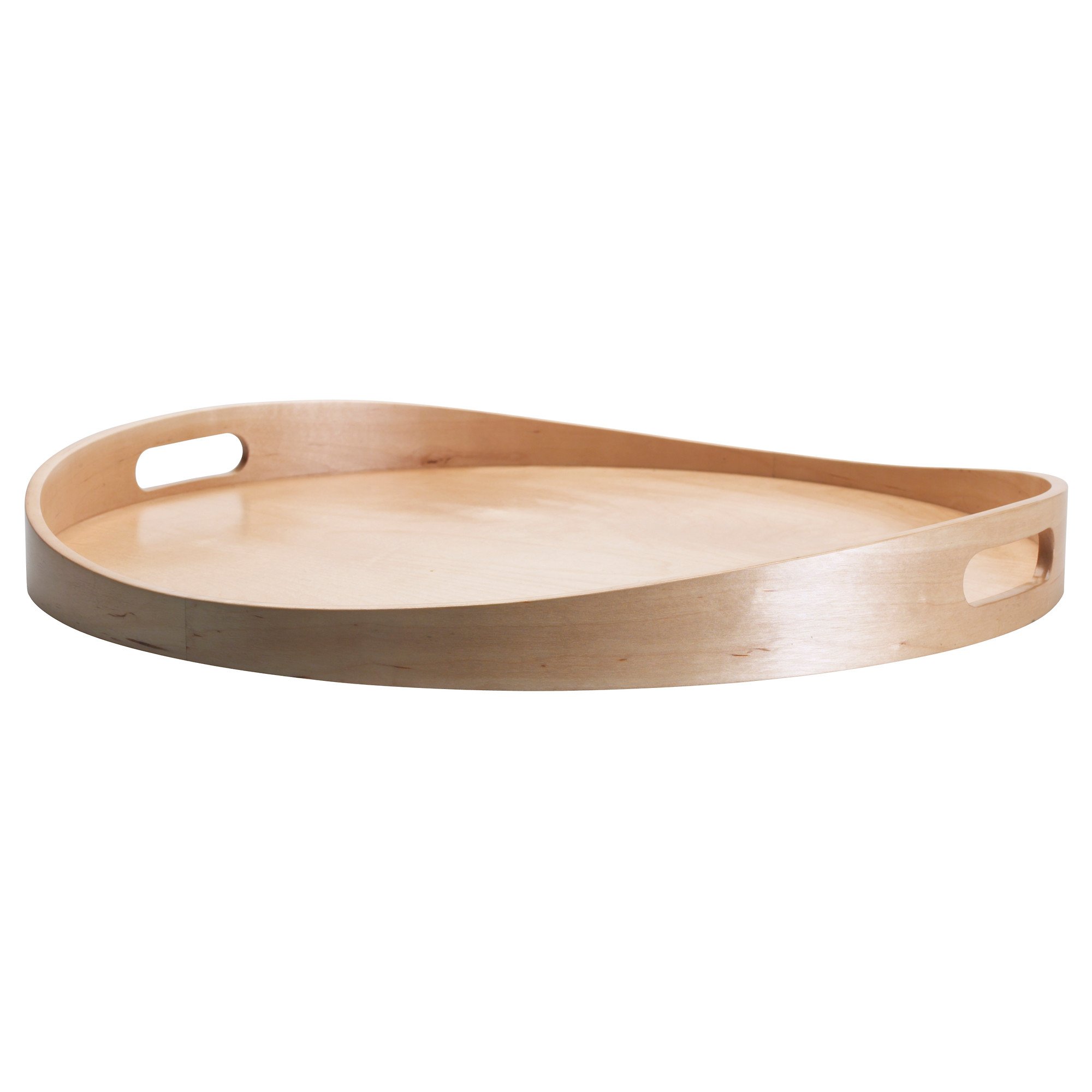 SKALA plateau en bouleau 44 cm pour servir sans rien renverser
