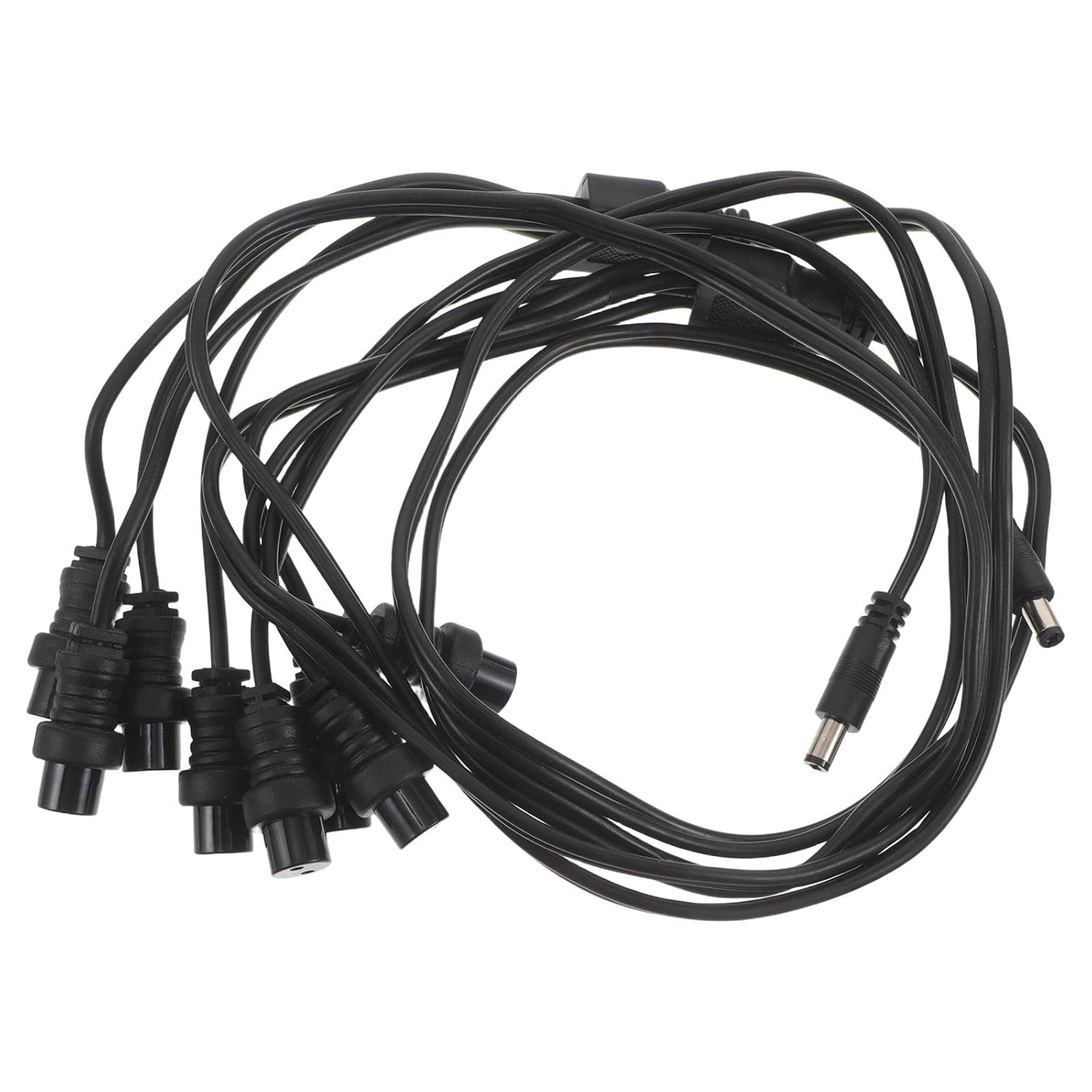2pcs Perm Rod Splitter Cable - 1 to 4 Connector Wire for Hair Styling Machines - Professional Salon Digital Perm Machine Accessory for Curling Rod